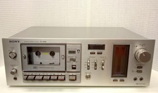 Cassette TC-K60 SONY -Année 1978