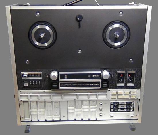 Magnétophone Hi-Fi Stéréo N4450 PHILIPS - Année 1971